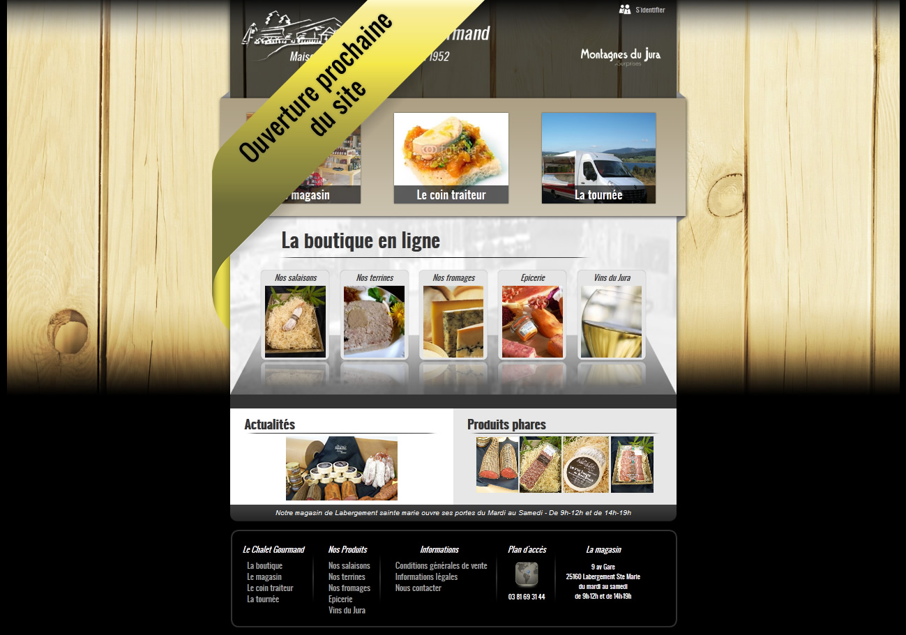 Ouverture prochaine du site charcuterie-paillard.com